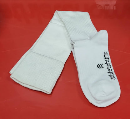 Athlete Home ProFit Football Long Sports Socks – Breathable Knee-High Athletic Socks for Football, Training & Gym Performance