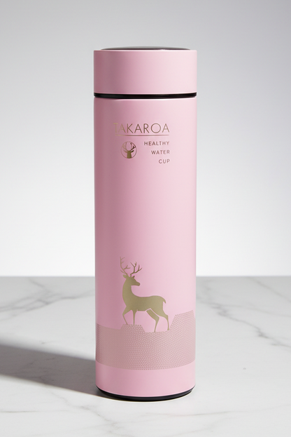 TAKAROA Insulated Stainless Steel Healthy Water Bottle – Leak-Proof Thermal Sports Bottle for Gym, Fitness, Office & Daily Hydration