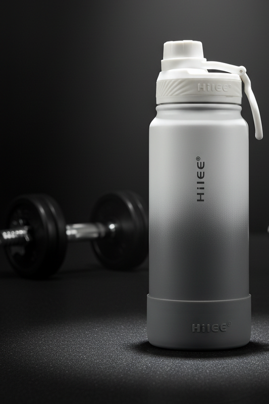 HiiEe Insulated Stainless Steel Sports Water Bottle – Leakproof Gym & Fitness Bottle for Hydration, Training, and Everyday Use
