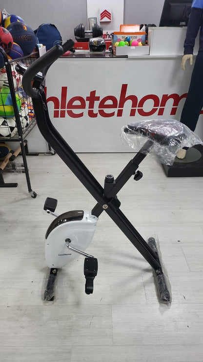 دراجة رياضية قابلة للطي بمقاومة مغناطيسية للتمرين المنزلي – X-Bike كارديو لحرق الدهون وتحسين اللياقة البدنية