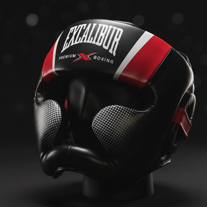 Excalibur Professional Sparring Headgear with Cheek Protectors – Full Face Protective Head Guard for Boxing, MMA, and Muay Thai Training in Egypt (Copy)