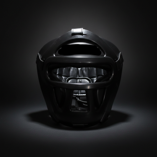 Top King Shield Head Guard | Athlete Home Premium Full Face Boxing Headgear with Protective Grill – Heavy-Duty Sparring Head Guard for MMA, Kickboxing, and Martial Arts Shock Absorption