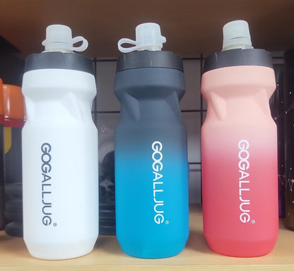 Athlete Home GOGALLJUG Premium Sport Water Bottle – Anti-Slip Leak-Proof Matte Gym Flask for Weightlifting, Running, Cycling, CrossFit, and Home Fitness Conditioning