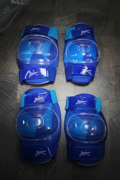 Zenith Premium Knee and Elbow Pad Protective Gear Set – Heavy-Duty Shock-Absorbing Safety Guard Pack for Inline Skating, Skateboarding, Cycling, and Outdoor Sports