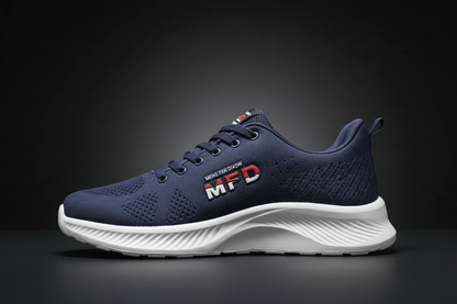 Athlete Home Breathable Running Shoes for Men & Women – Lightweight Knit Sports Sneakers, Cushioned Walking Shoes, Gym Training Footwear, Shock Absorption Athletic Shoes for Running, Cardio & Everyday Comfort