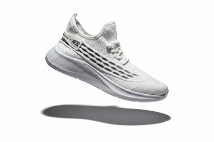 Premium White Running Shoes for Men & Women – Lightweight Breathable Mesh Athletic Sneakers, Cushioned Gym Training Shoes, Walking & Cardio Footwear with Shock Absorption for Running, Fitness & Everyday Wear | Athlete Home