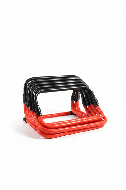 Athlete Home Adjustable Agility Speed Hurdles Set – High-Performance Footwork & Explosive Power Training Hurdles for Athletes and Home Fitness (Set of 5)