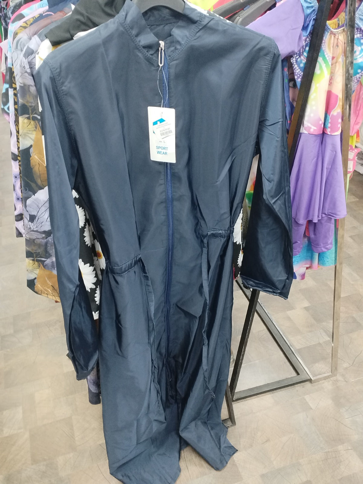 Athlete Home Premium Full-Coverage Waterproof Burkini Swimsuit – Long Sleeve Modest Sport Sportswear for Women