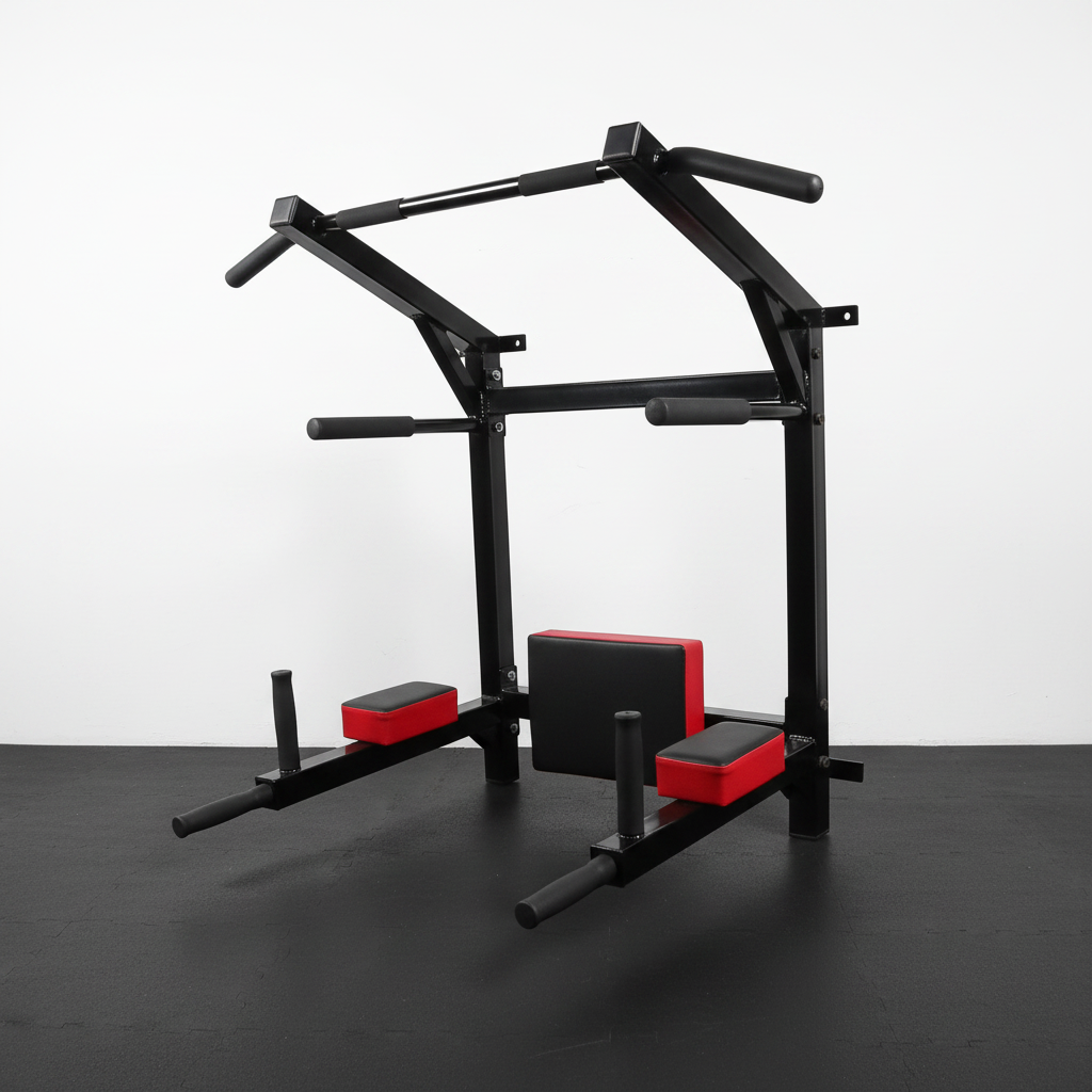 Athlete Home Premium Heavy-Duty Power Tower – Multi-Grip Pull Up, Dip, and Core Station for Home Gym Workout
