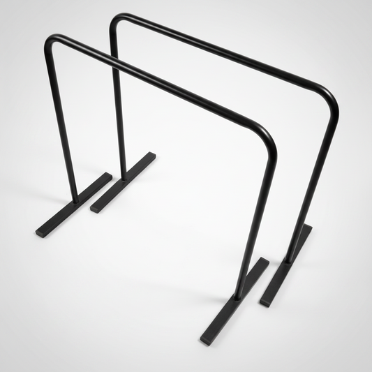 Athlete Home Heavy-Duty Parallel Dip Bars | Premium Freestanding Calisthenics Station & Tricep Stand for Home Gyms