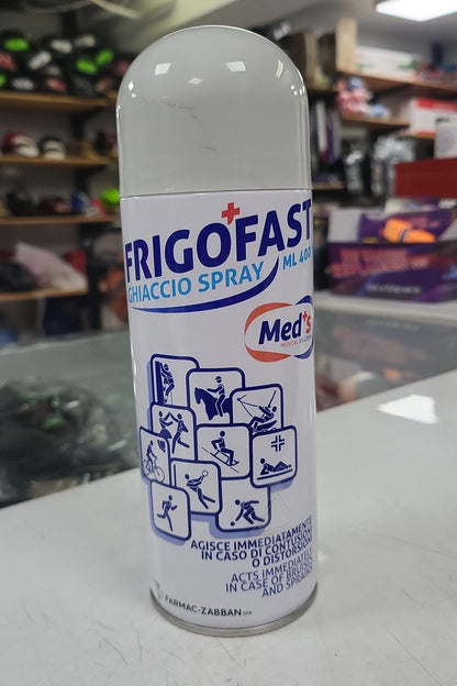 Frigofast Instant Cooling Ice Spray for Athletes – Fast-Acting First Aid Pain Relief Freeze Spray for Muscle Sprains, Bruises, Sports Injuries, and Joint Swelling