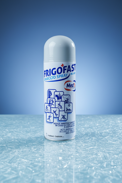 Frigofast Instant Cooling Ice Spray for Athletes – Fast-Acting First Aid Pain Relief Freeze Spray for Muscle Sprains, Bruises, Sports Injuries, and Joint Swelling