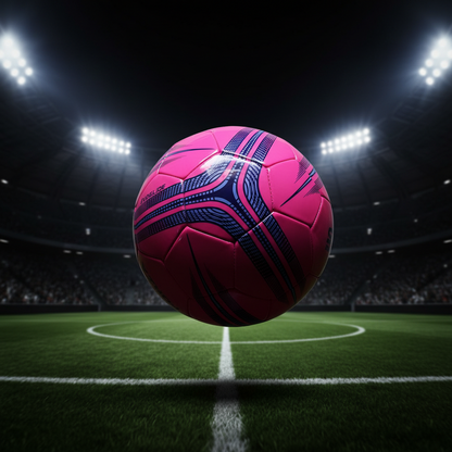 FORZA EVOGLIDE Premium Training Soccer Ball-Visibility Waterproof Match Football for Intensive Team Training and Field Practice