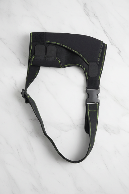Athlete Home Premium Adjustable Shoulder Brace – Neoprene Shoulder Support Sleeve for Injury Prevention, Pain Relief & Joint Stability – High-Compression Sports Wrap for Gym, Crossfit & Weightlifting