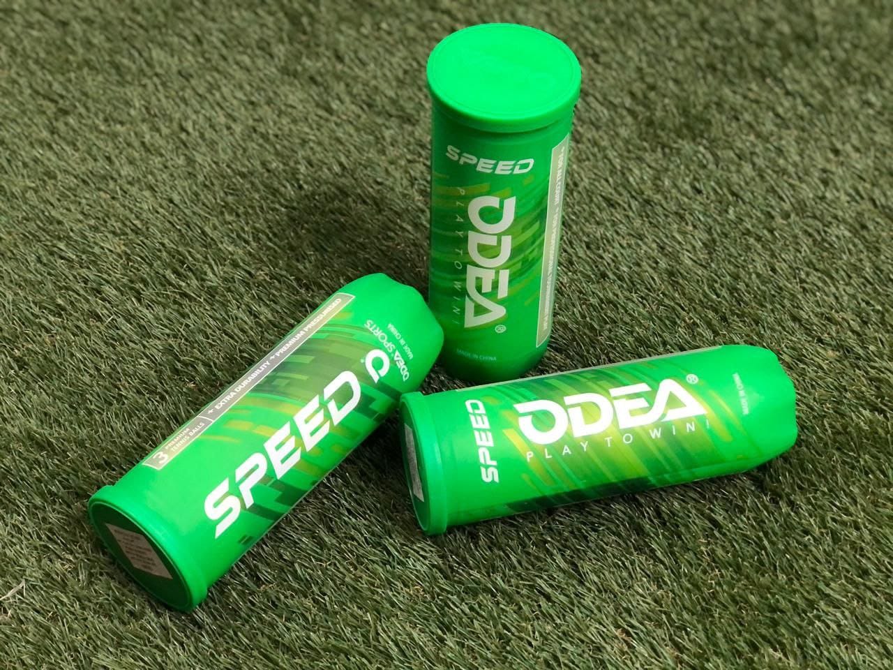ODEA Speed Extra Durability Pressurized Tennis Balls Can – Premium All-Court Performance Tennis Balls for High-Intensity Matches & Racket Workouts