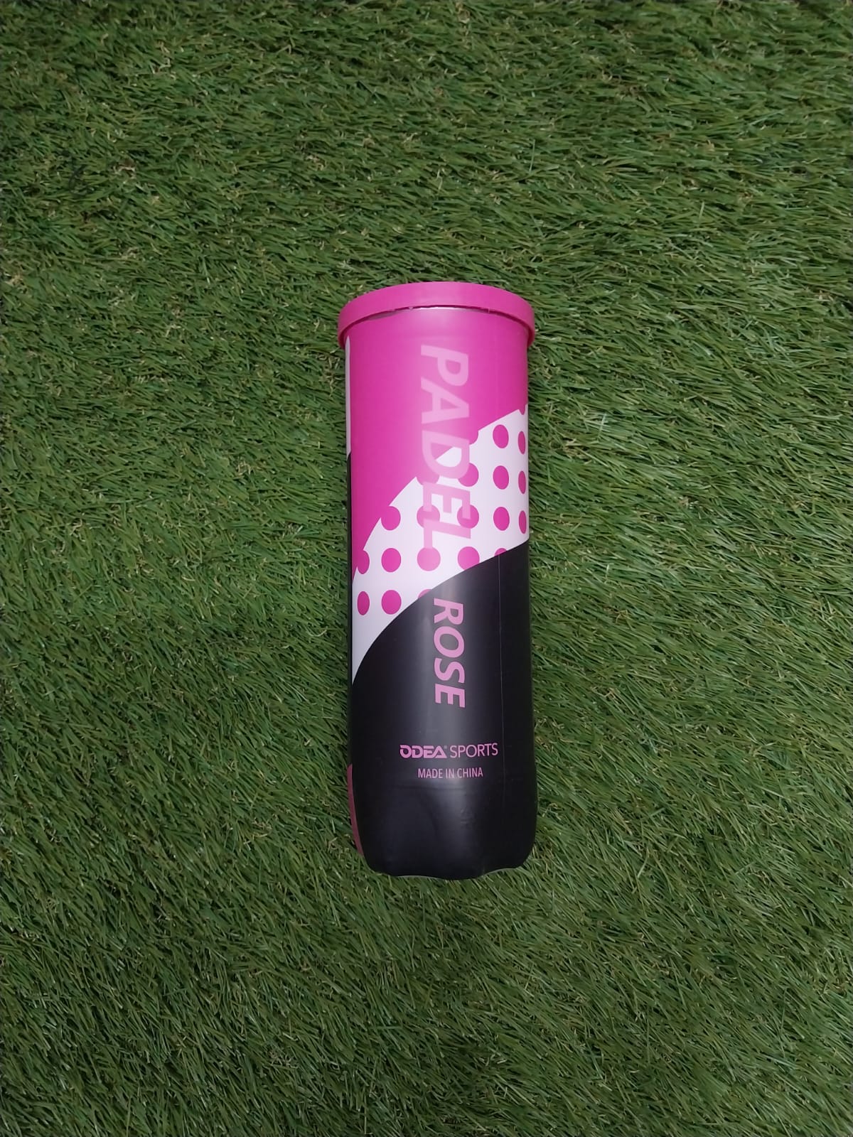 ODEA Padel Rose High-Performance Pressurized Padel Balls Can – Extra Durable Premium Padel Balls for Court Control, Speed & High-Intensity Play