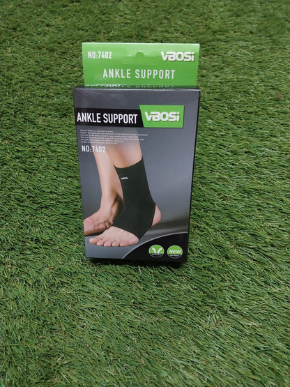 VAOSI Breathable Compression Ankle Support Sleeve & Joint Brace | Elastic Ankle Wrap for Running, Weightlifting, Agility & Injury Prevention
