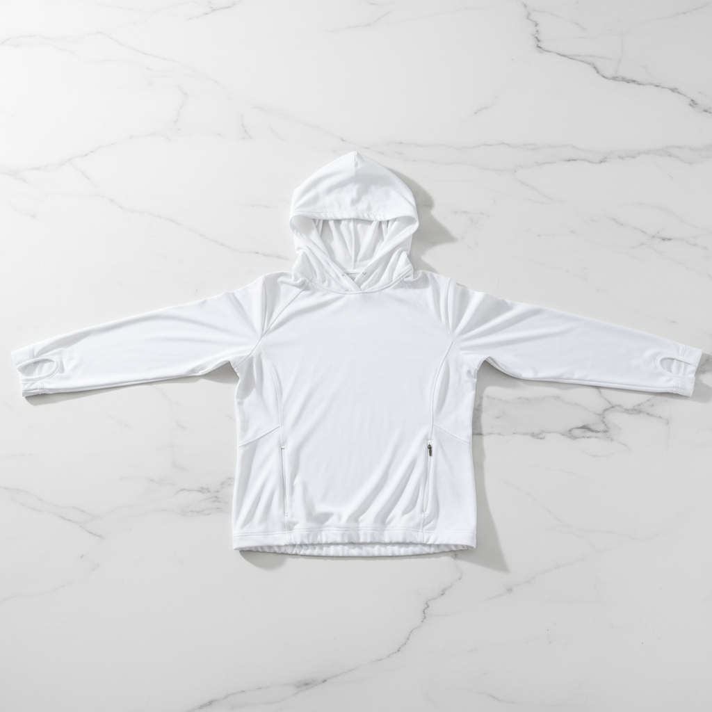 Athlete Home Women’s Lightweight Performance Hoodie | Long-Sleeve Moisture-Wicking Workout Hoodie with Thumbholes Cairo