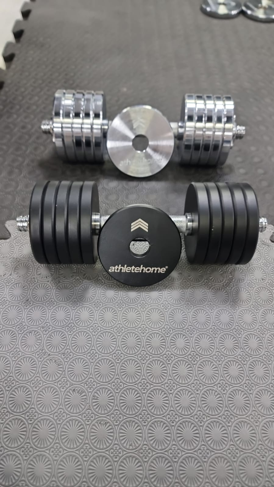 Athlete Home Adjustable Dumbbells Set (13.5kg) | Premium Home Gym Strength Training Equipment for Muscle Building, Fitness, and Bodybuilding in Egypt