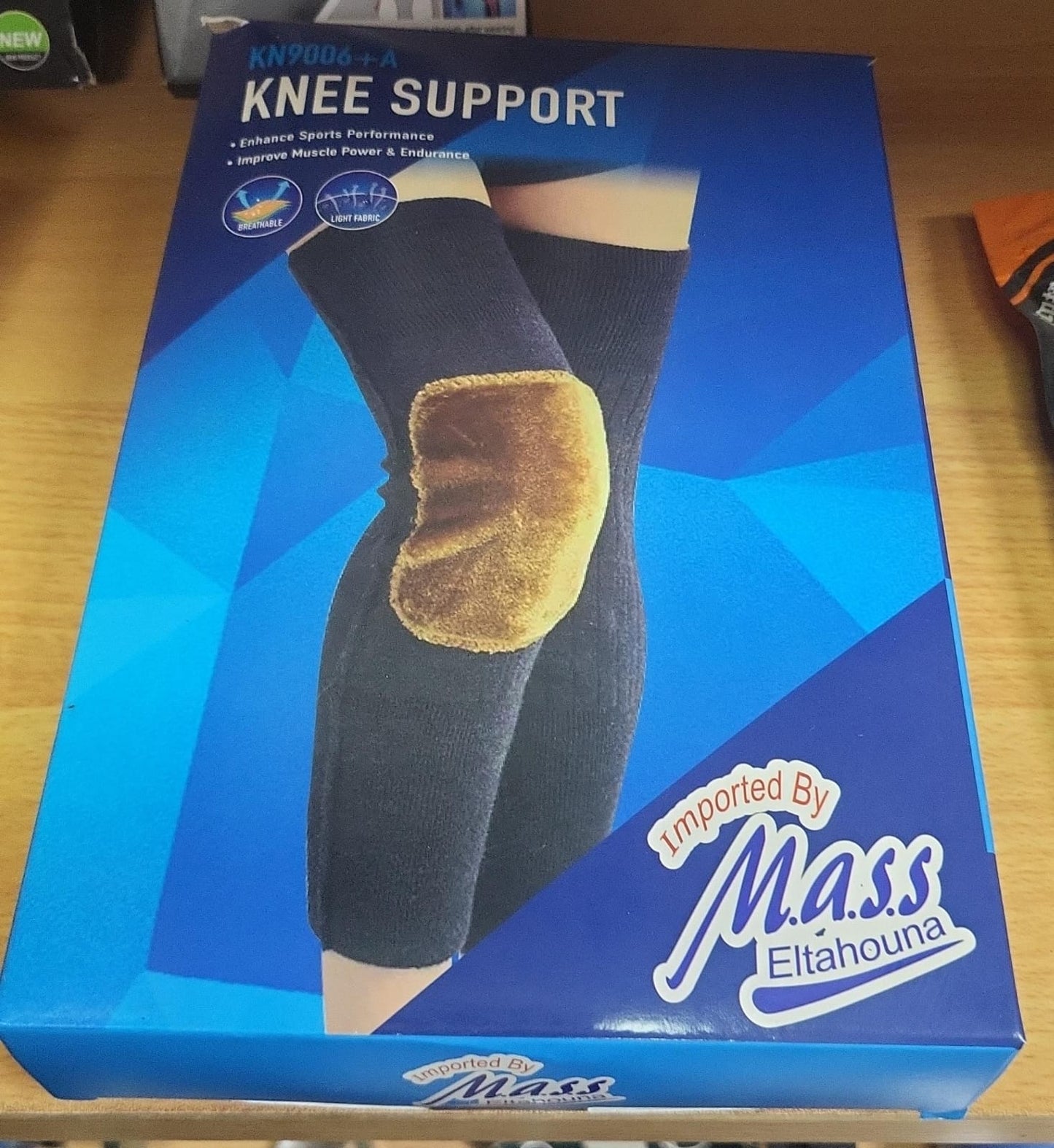 KN9006+A Thermal Knee Support Sleeve for Joint Pain Relief & Heavy Lifting | Breathable Compression Knee Brace | Athlete Home