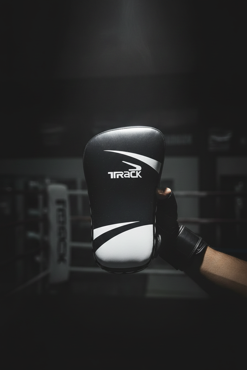 وسادة ركل تايلاندية احترافية شديدة التحمل من تراك (Track Thai Kick Pad) – وسادة ضربات ودروع تدريب الفنون القتالية، الكيك بوكسينج، الـ MMA، وتدريبات اللياقة الشديدة