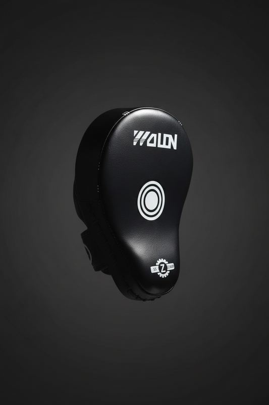 Walon Pro Precision Curved Focus Mitts – High-Impact Target Punch Pads for Boxing, MMA, Speed Drills & High-Intensity Fitness Training