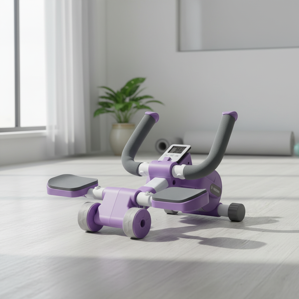 Multi-Functional Core & Abdominal Workout Machine with Digital Tracker | Home Gym Fitness Equipment in Egypt