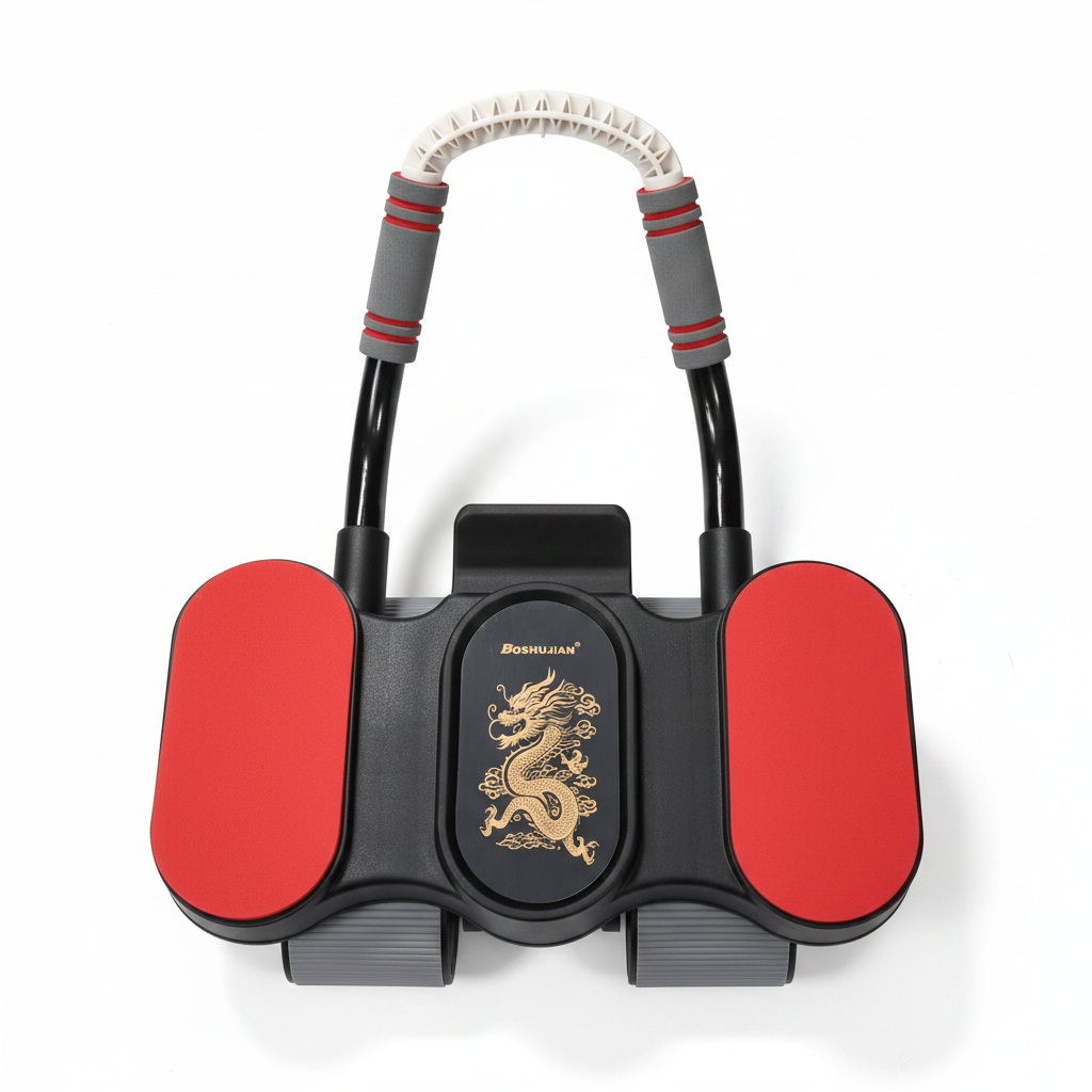 Boshujian Multi-Functional Smart Core Twister & Abdominal Workout Machine with Handle | Home Fitness Equipment Egypt