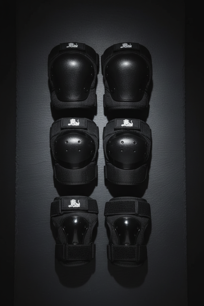 Cougar Protective Gear Set: Knee Pads, Elbow Pads & Wrist Guards for Skating & Action Sports | Egypt