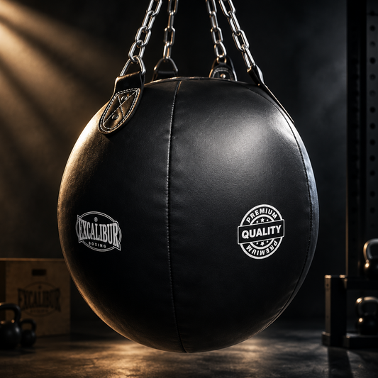كيس إكسون سحب ثقيل على شكل كرة ملاكمة (Wrecking Ball) | معدات تدريب ملاكمة وفنون قتالية مختلطة (MMA) عالية التحمل للجيم المنزلي في مصر