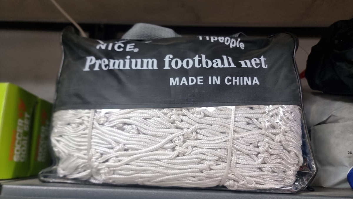 11 لاعب شبكة مرمى كرة قدم احترافية عالية المتانة – شبكة مرمى رياضية فائقة القوة لملاعب الخماسي، النادي، والتمارين الخارجية مقاومة للعوامل الجوية