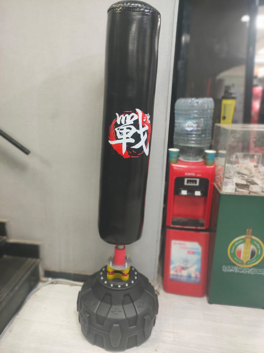 Heavy-Duty Professional Freestanding Boxing Punching Bag – Heavy Base Fillable Stand Bag for Martial Arts, Home Gym & Fat Burning Workouts