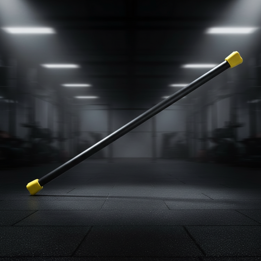 بار التمرين "Total Body" من Athlete Home | أوزان مختلفة | قبضة مبطنة للقوة، الكور، وفصول اللياقة | بار رياضي مرمّز بالألوان للتمارين المنزلية