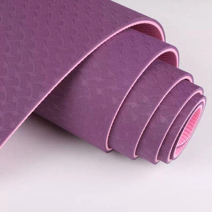 مرتبة "Synergy" الاحترافية ثنائية الطبقات من Athlete Home | ثبات فائق وصديقة للبيئة (TPE) | لليوجا والأداء العالي | سجادة لياقة مانعة للانزلاق