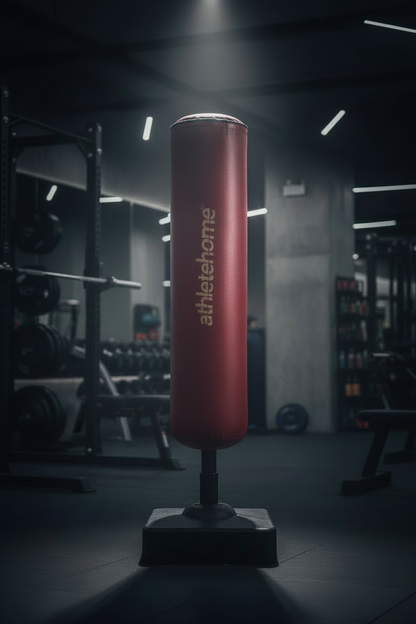 Athlete Home Premium Freestanding Punching Bag | Heavy Duty Stand-Up Sandbag for Boxing, MMA, Kickboxing & Home Gym Fitness