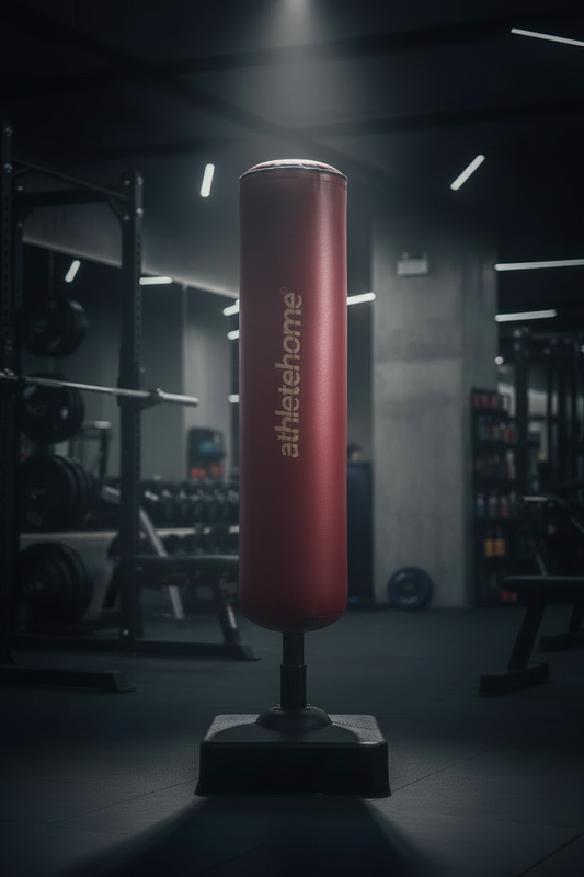 Athlete Home Premium Freestanding Punching Bag | Heavy Duty Stand-Up Sandbag for Boxing, MMA, Kickboxing & Home Gym Fitness