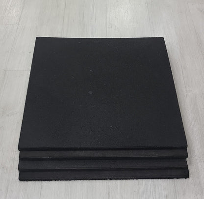 Athlete Home 'Fortress' Heavy-Duty Gym Flooring | Interlocking EVA Foam Tiles for Home Gyms, HIIT & Weightlifting | Shock-Absorbent Workout Floor Mats 4 Pieces