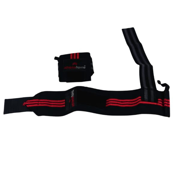 Athlete Home Wrist Wraps with Thumb Loop | Weightlifting Support & Stabilization | Adjustable Compression