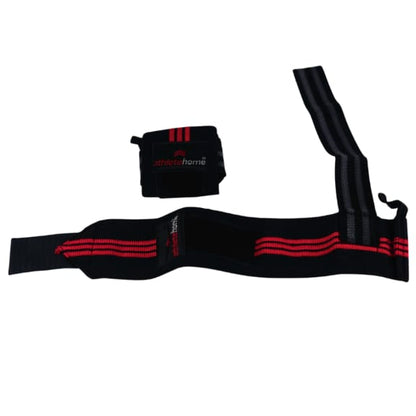 Athlete Home Wrist Wraps with Thumb Loop | Weightlifting Support & Stabilization | Adjustable Compression