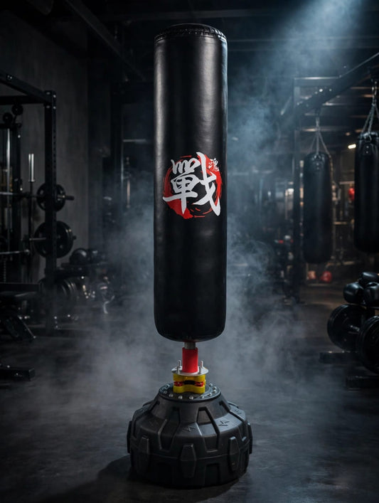 Heavy-Duty Professional Freestanding Boxing Punching Bag – Heavy Base Fillable Stand Bag for Martial Arts, Home Gym & Fat Burning Workouts