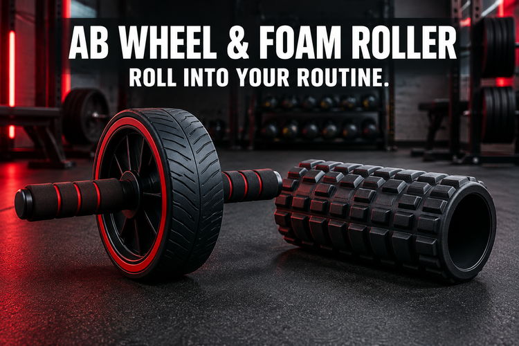 Ab wheel and foam roller video thumbnail