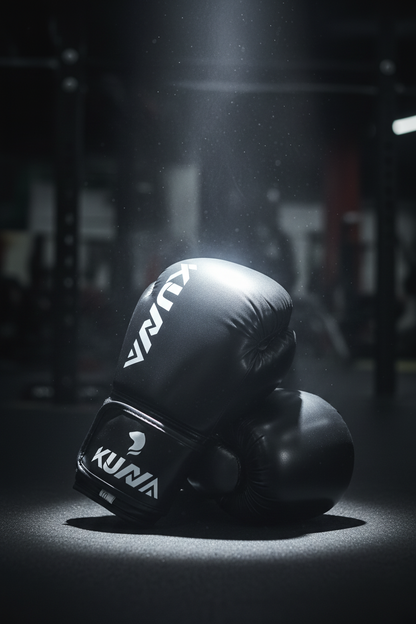 KUNA Professional Boxing Gloves for Training & Sparring | High-Impact Padding & Secure Wrist Support for Boxing, Muay Thai, Kickboxing & Heavy Bag Workouts | Athlete Home Egypt