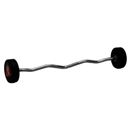 Ez Gym Barbell Round Coated Weight