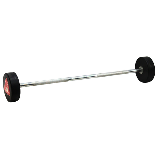 Straight Barbell Round Coated Weight