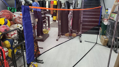 Tennis-Volley-Multi use net with rack and bag