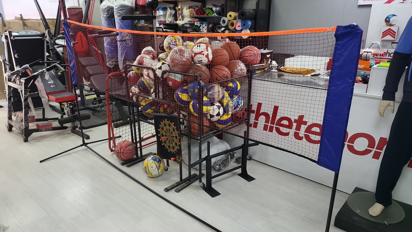 Tennis-Volley-Multi use net with rack and bag
