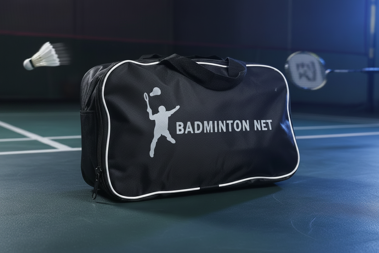 Athlete Home Premium Portable Badminton Net – Heavy-Duty Replacement Badminton Court Net with Durable Carry Bag for Outdoor Training, Backyard Games, and Indoor Sports Club Match Play Badminton Net 5.1 X 0.76 Meter