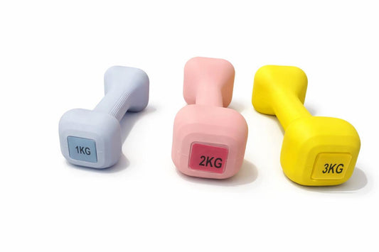Pu Coloured Dumbell