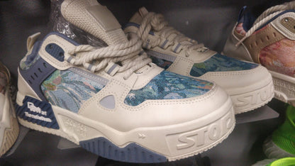 Athlete Home "Legacy" Trainers: Unisex Chunky Sole Gym & Lifestyle Sneaker with Tapestry Detail for Maximum Stability, Comfort, and Street Style