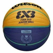 كرة سلة ويلسون FIBA 3x3 للناشئين مقاس 5 | تقنية Wave Triple Threat لقبضة فائقة | الكرة الرسمية لملاعب 3x3 الخارجية في مصر